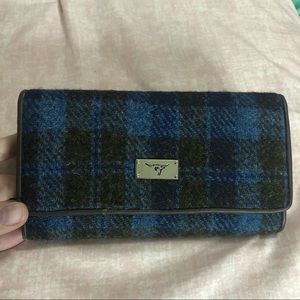 NWOT - Glen Appin of Scotland Harris Tweed “Tiree” large purse